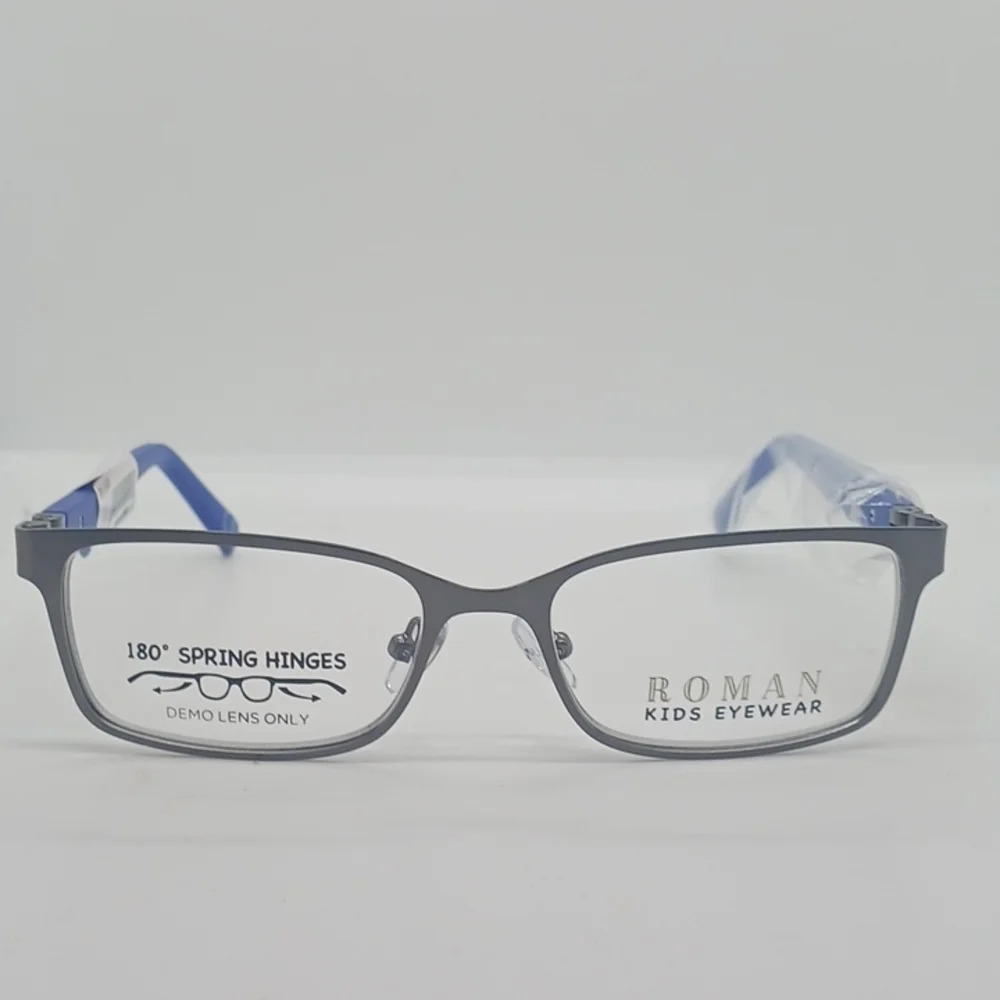 NWT ROMAN KIDS EYEGLASS FRAMES RMJ4000 GUNMETAL